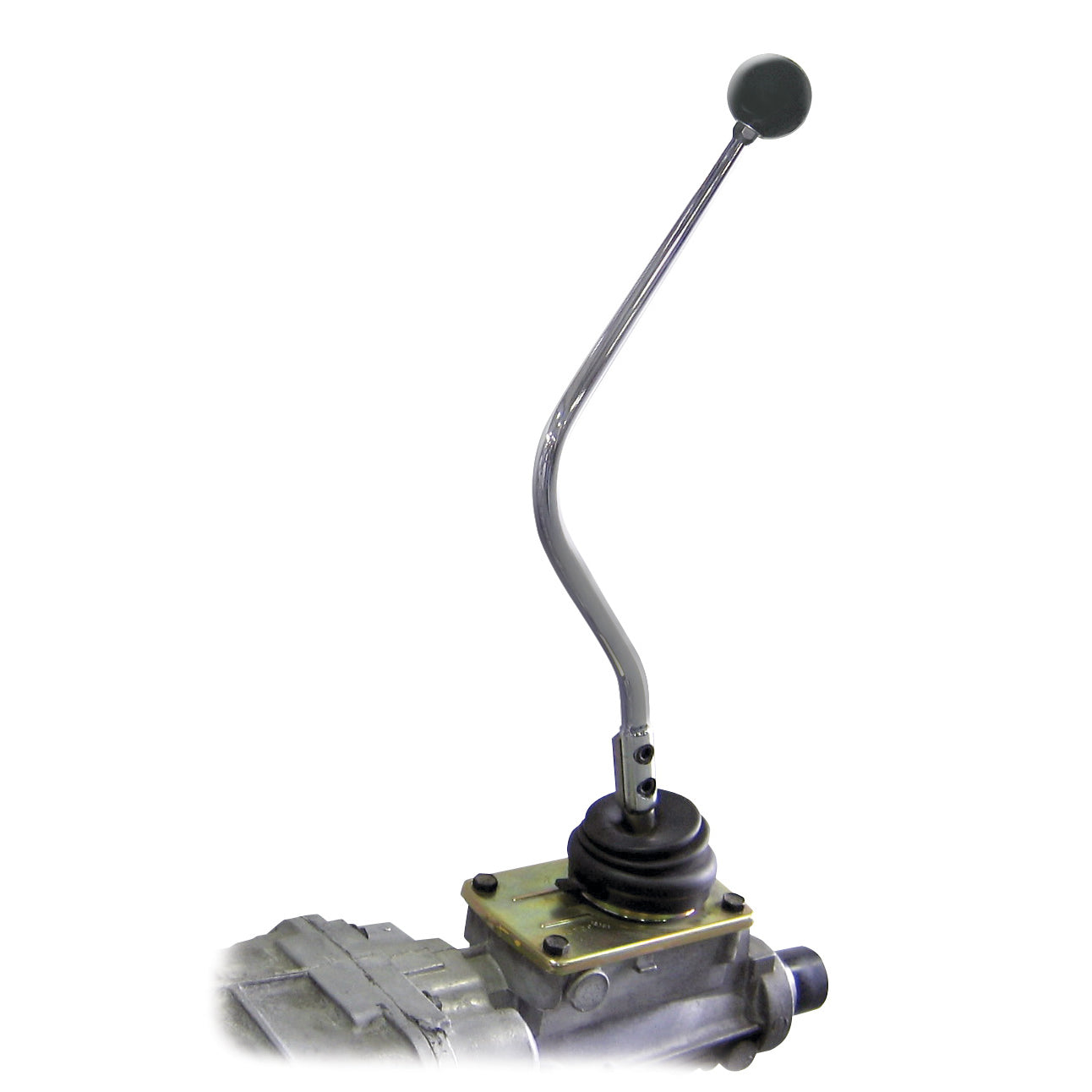 Lokar Double Bend Shifter Stick - 16 in - Chrome - T5 / T45 / T56