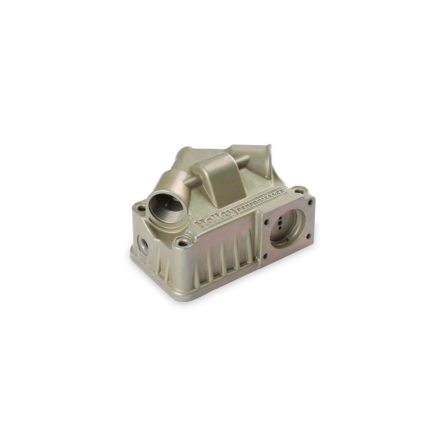 Holley Center Hung Carburetor Fuel Bowl - Zinc - Gold Chromate - Primary - Holley 4150 / 4160 / 4500 Carburetors