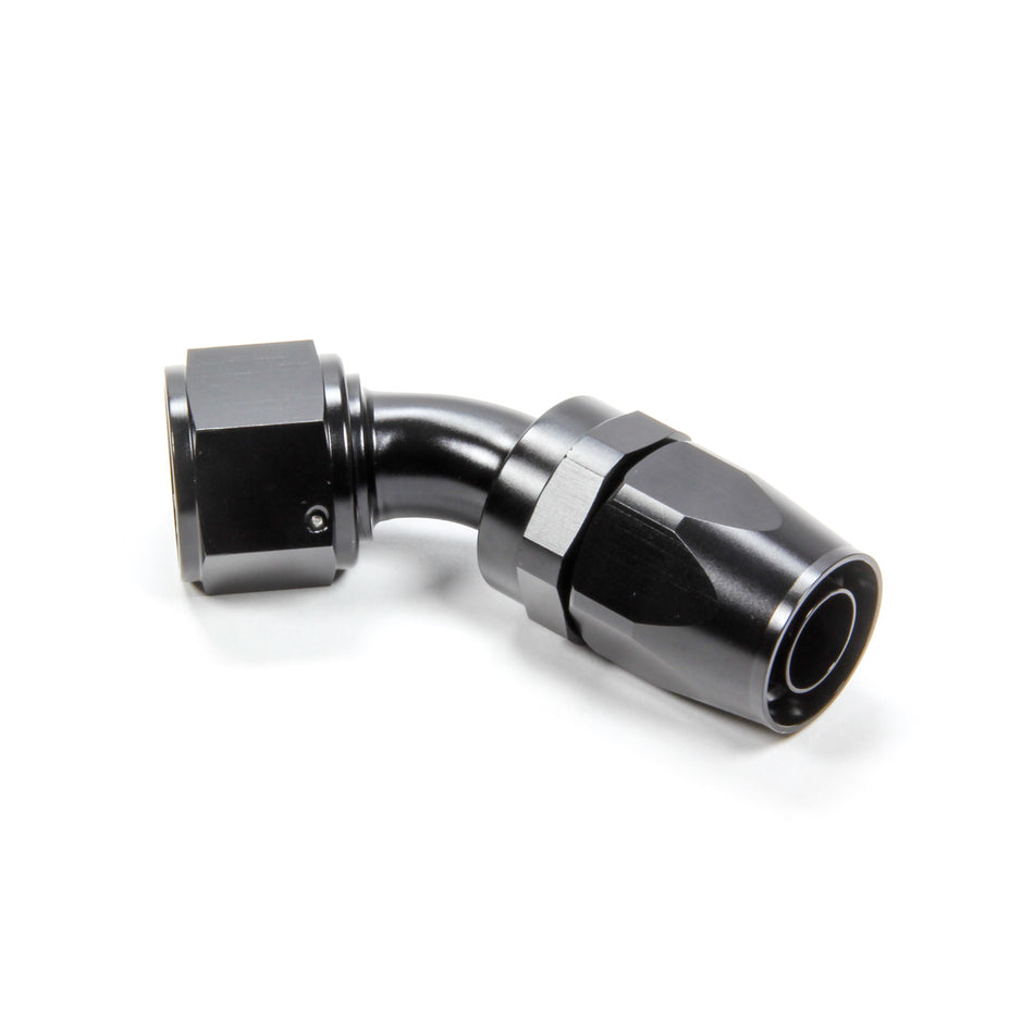 Triple X Race Co. Hose End Fitting 45 Degree 12 AN Hose to 12 AN Female Swivel - Aluminum