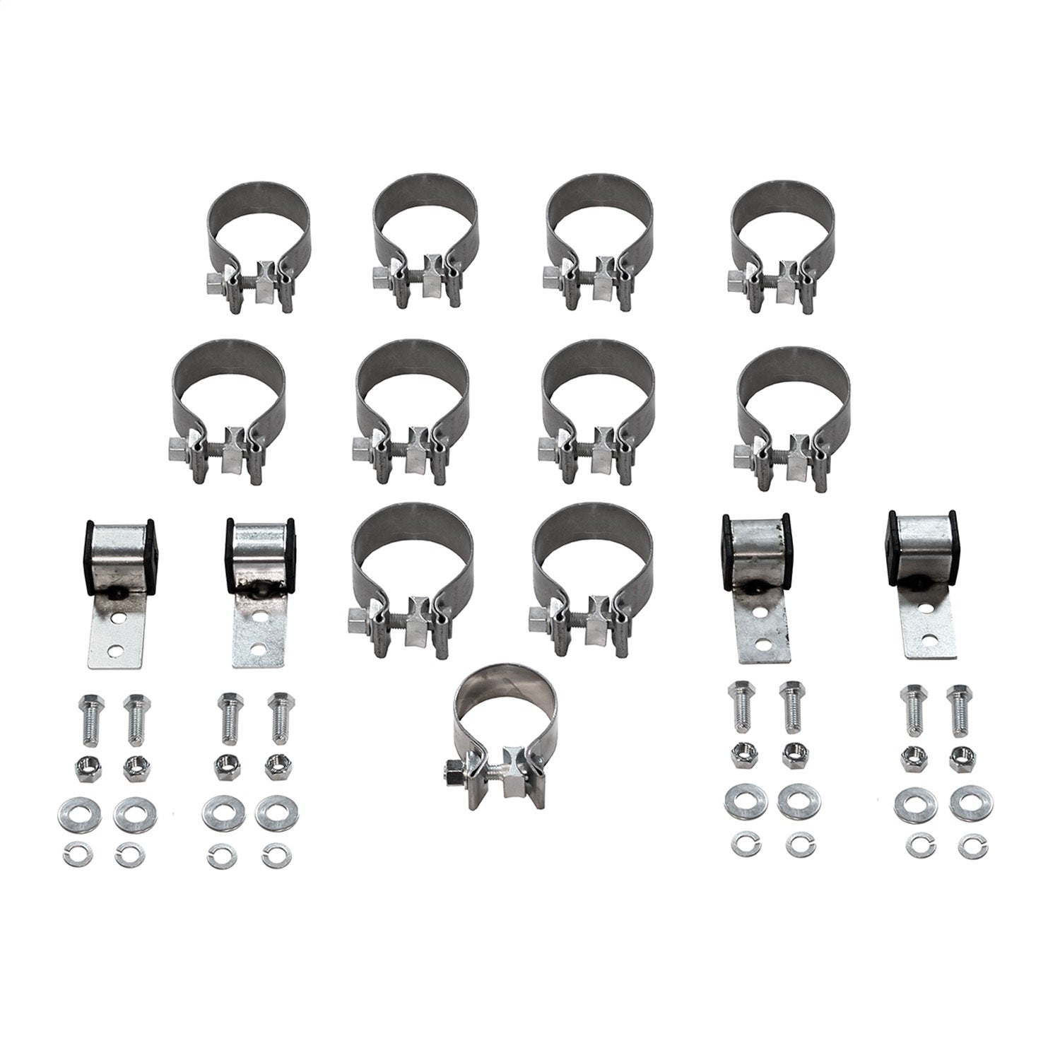 Flowmaster American Thunder Header-Back Exhaust System - 2-1/2 in Tailpipe - GM Fullsize Truck 1963-66