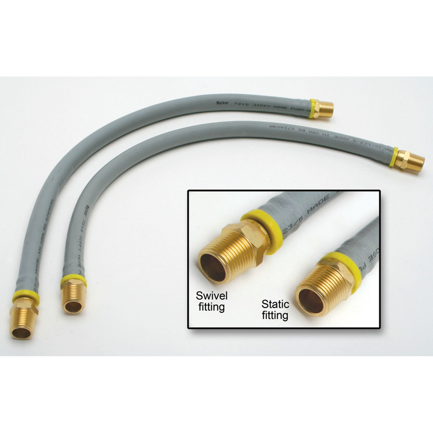 Trans-Dapt Oil Hose Kit - Includes 36 in. Neoprene Hose