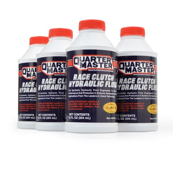Quarter Master Race Clutch Hydraulic Fluid - 12oz Bottle (Case of 12)
