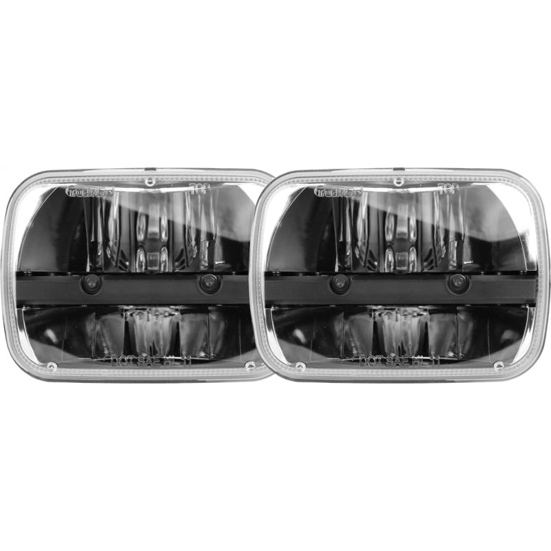 Rigid Industries Truck-Lite 5 x 7 in Rectangle Headlight - Black (Pair)