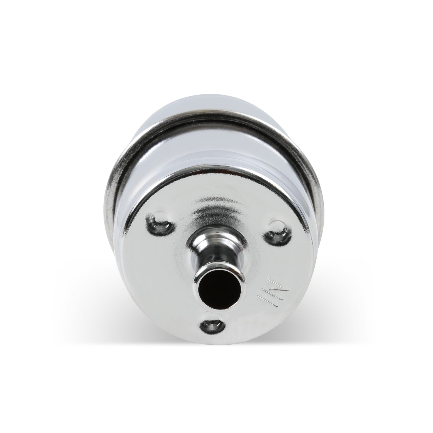 Holley Chrome In-Line Fuel Filter - 3/8"