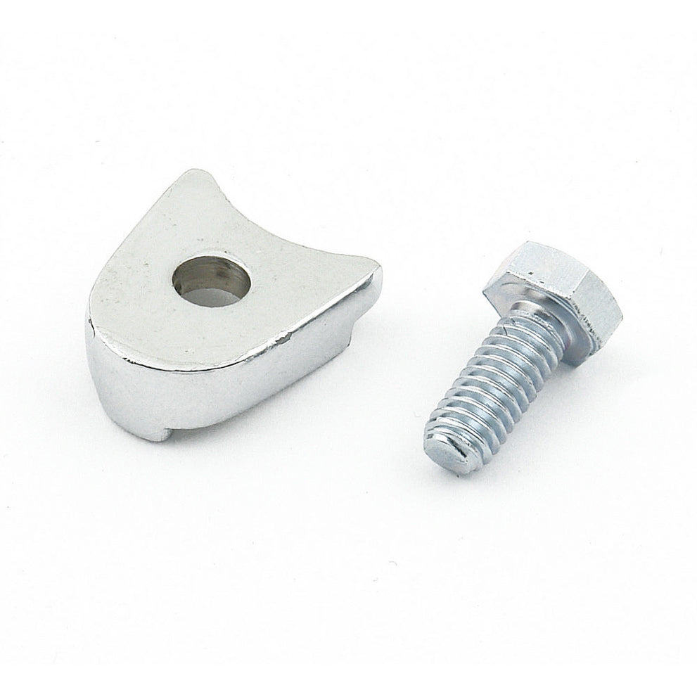 Mr. Gasket Distributor Hold Down - Bolt Mounted - Chrome - Small Block Ford