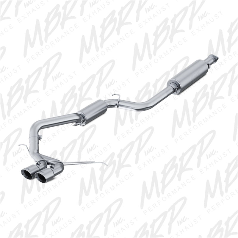 MBRP 13-17 Ford Focus ST 2.0L 3" Cat Back Dual Center