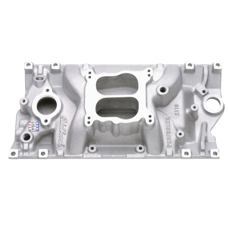 Edelbrock Performer Vortec Intake Manifold - (Idle-5500 RPM) - SB Chevrolet