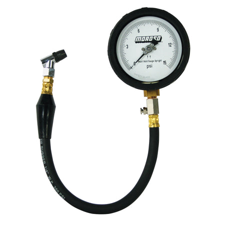 Moroso 0-15 PSI Pro Series Tire Pressure Gauge - 0-15 PSI