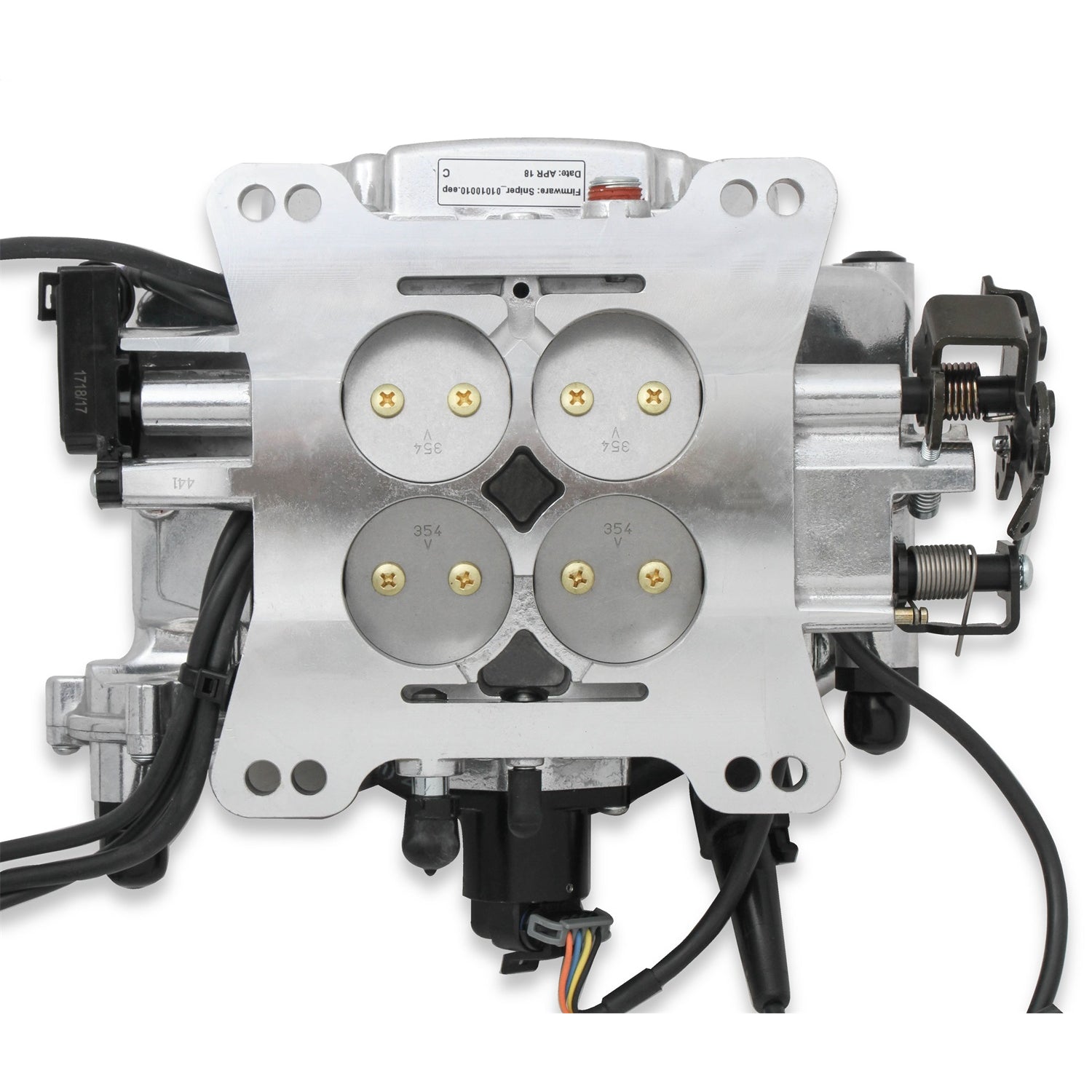 Sniper EFI Fuel Injection - Throttle Body - Square Bore - In-Tank Fuel Pump - Polished