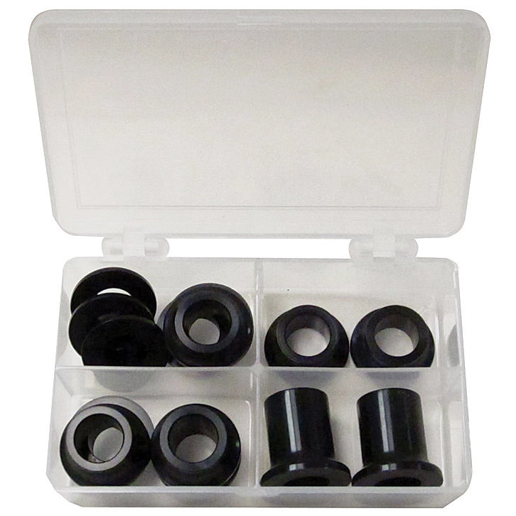 King Racing Products 1/2" Shock Spacer Kit Aluminum - Black Anodize
