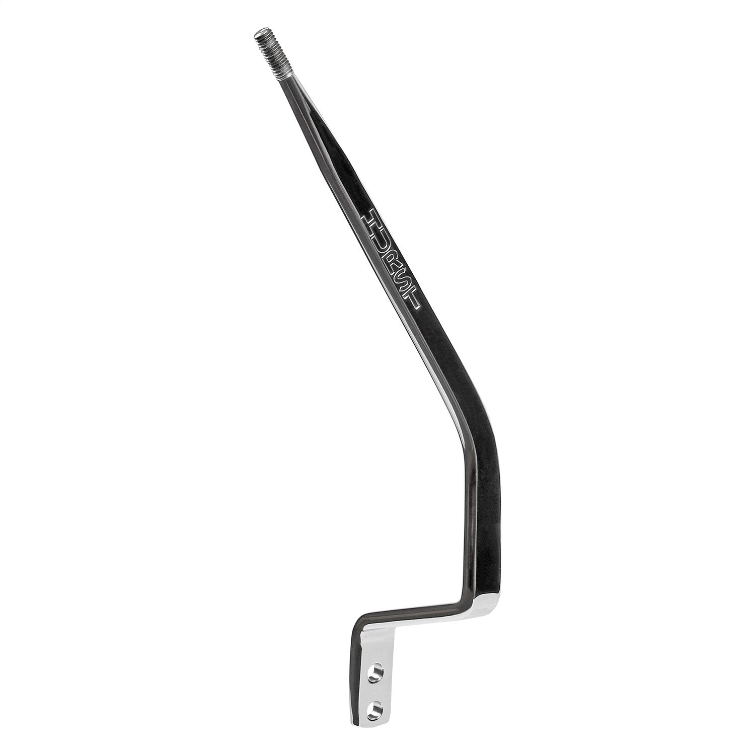 Hurst Competition Plus Single Bend Shifter Stick - 15 in - 3/8-16 in Thread - Chrome - Hurst Manual Shifters