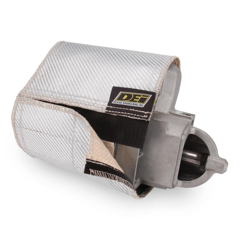 DEI Ultra Shield MA Starter Heat Shield 24 x 7" Velcro Closure Aluminized Fiberglass Cloth - Silver