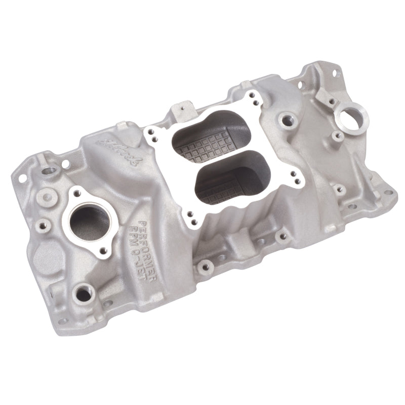 Edelbrock Performer RPM Quadrajet Intake Manifold - Cast