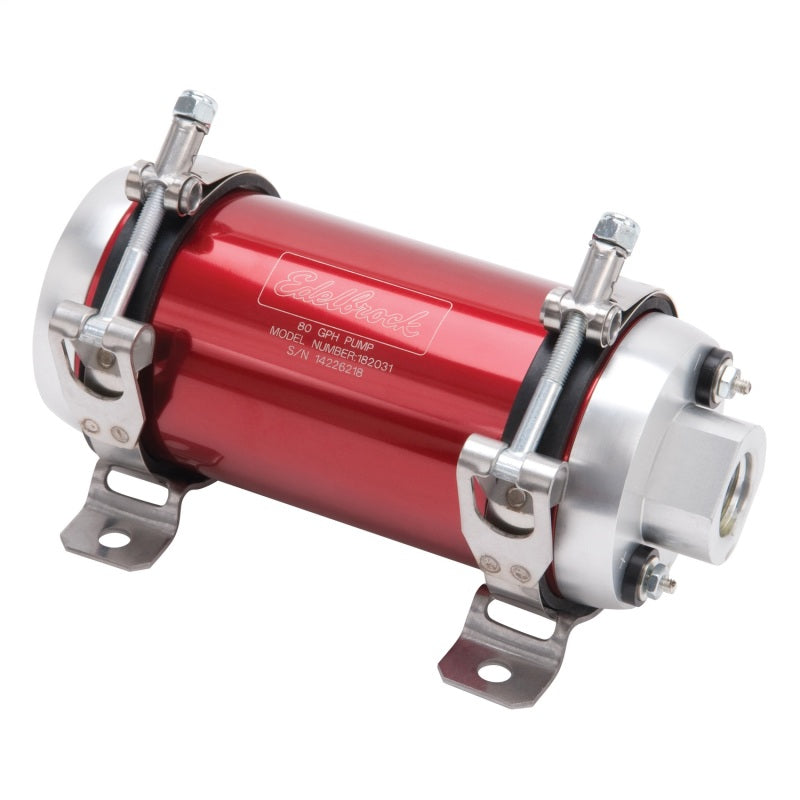 Edelbrock EFI Electric Fuel Pump 80GPH @ 45 psi Red