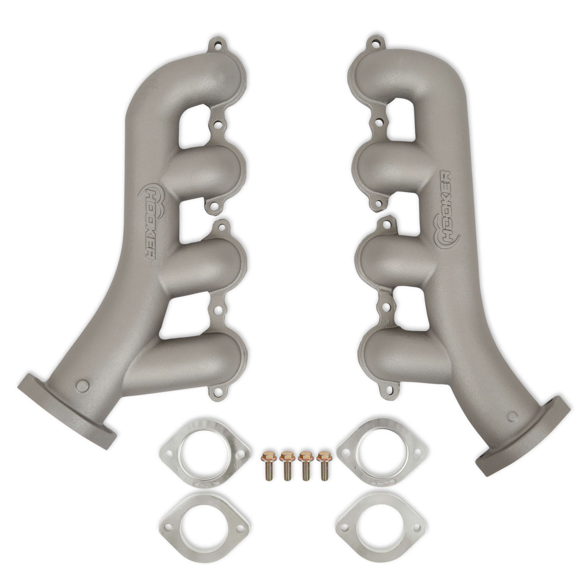 Hooker BlackHeart BlackHeart Exhaust Manifold - Titanium Ceramic-Coated - GM LS-Series (Pair)