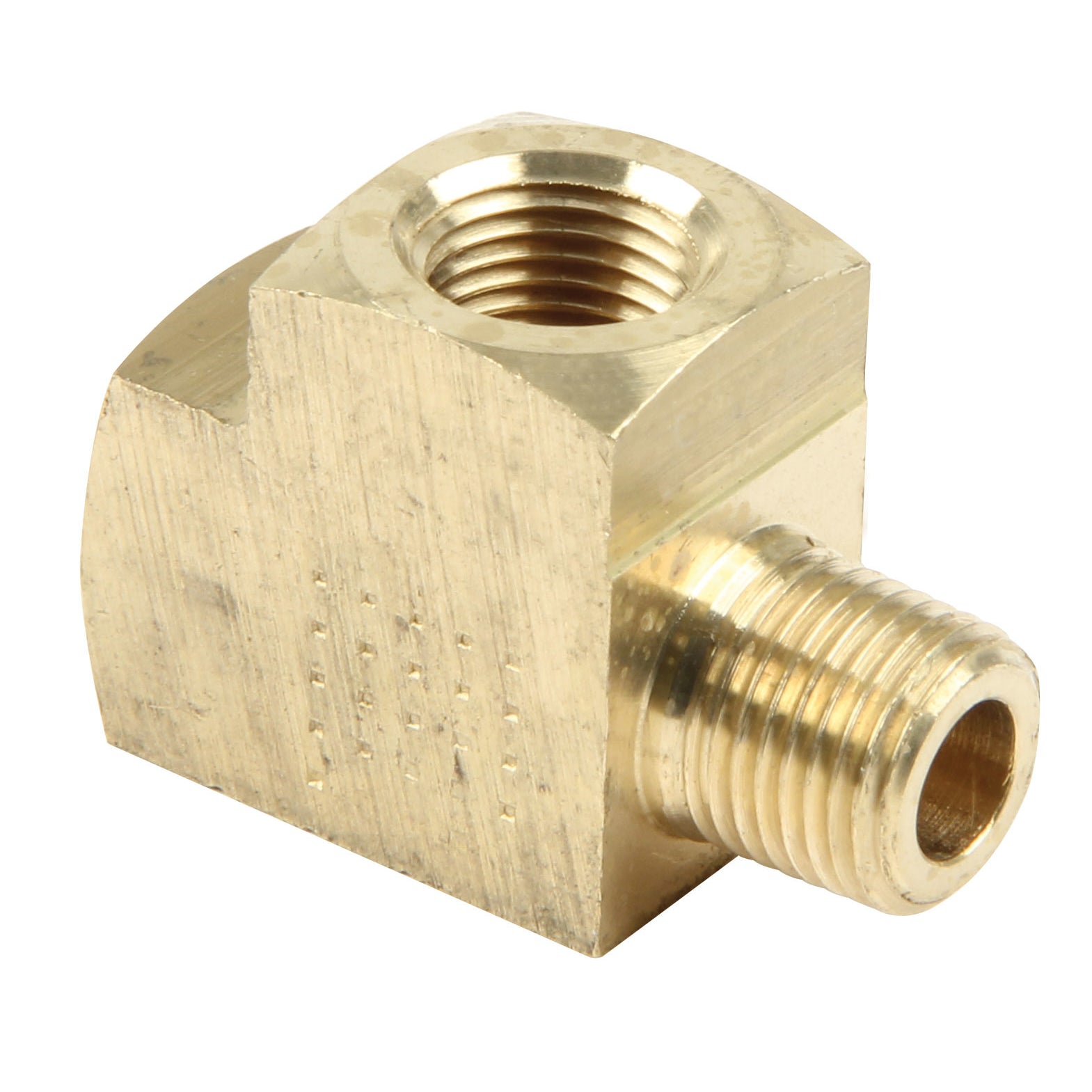 Allstar Performance 1/8" NPT Tee Gauge Fittings - 10 Pack