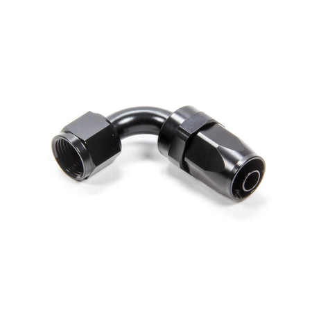 Triple X Race Co. Hose End Fitting 90 Degree 6 AN Hose to 6 AN Female Swivel - Aluminum