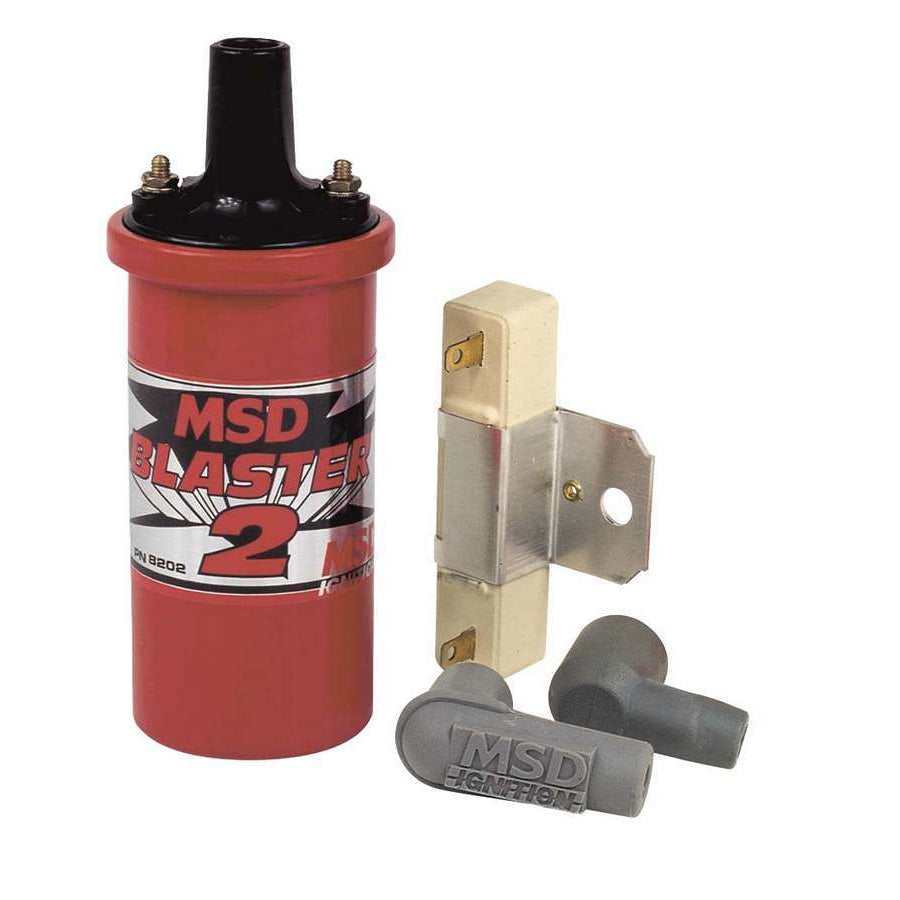 MSD Red Blaster 2 Ignition Coil Kit