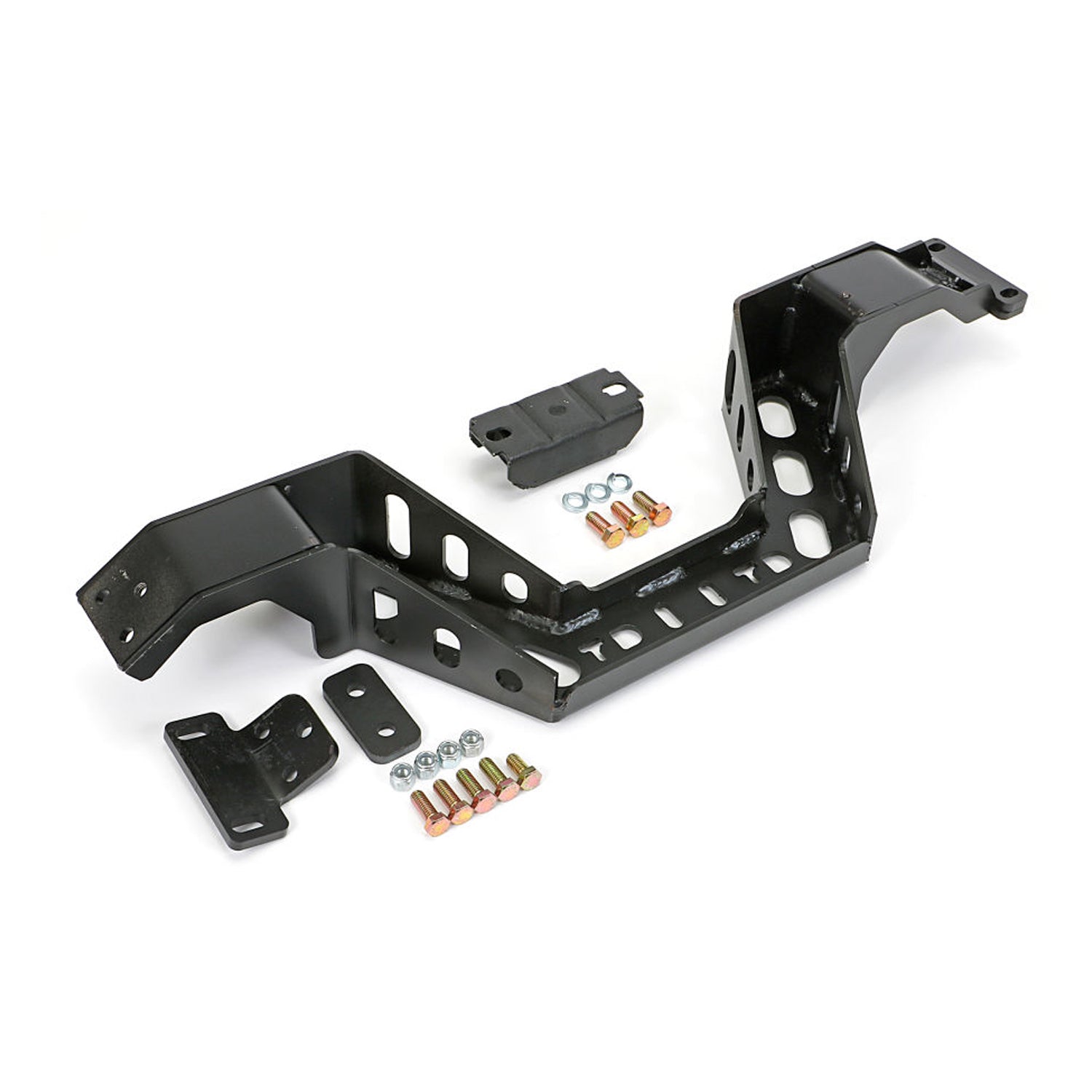 Trans-Dapt Transmission Crossmember - Steel - Black Paint - T-56 Transmission - GM LS-Series