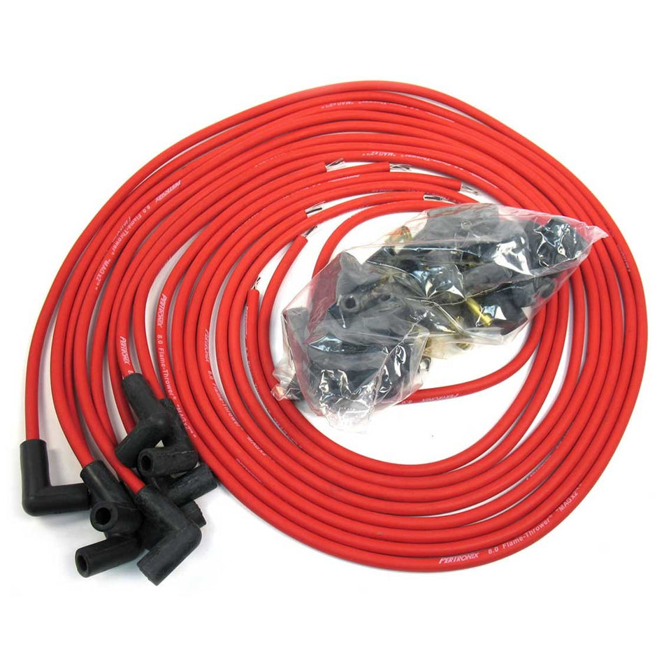 PerTronix 8mm Universal Wire Set - Red