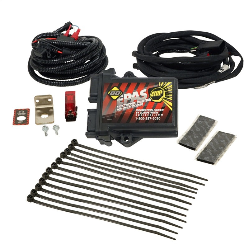 BD Diesel E-PAS Shutoff Valve - Positive Air Shutoff - Wiring Harness - GM Duramax 3.0L 2019-22