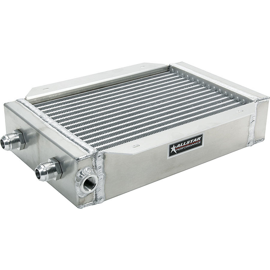 Allstar Performance Deck Mount Oil Cooler - 8-3/4" x 15" x 2-1/4" Tall