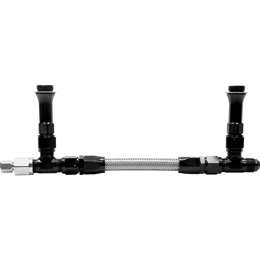 Allstar Performance Fuel Line Kit -8 Line, 9-5/16" CTC Holley 4150 - Black