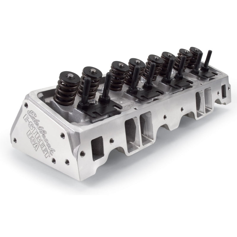 Edelbrock E-Street Cylinder Head - SB Chevyw/ 64cc. Combustion Chamber