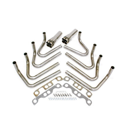 Hedman Hedders SB Chevy Weld-Up Hedder Kit 2" Brodix Spread Port