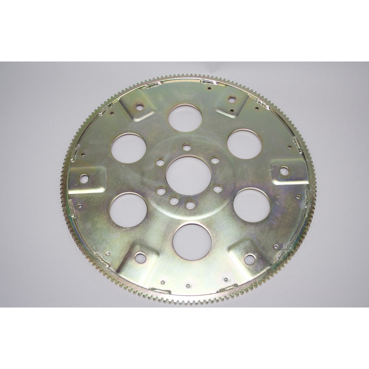 PRW Industries Gold Series 168 Tooth SFI 29.1 Flexplate - Chromoly - External Balance - 2-Piece Seal - Small Block Chevy