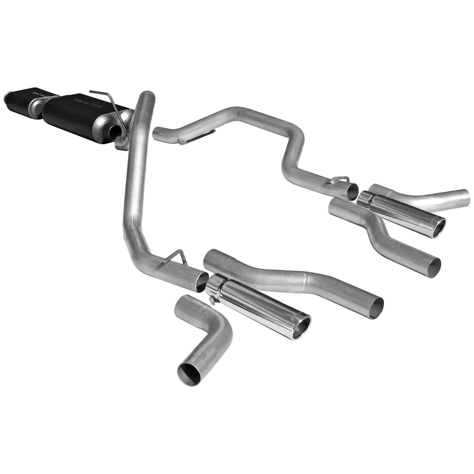 Flowmaster American Thunder Single Exhaust System - 2000-06 Toyota Tundra 4.7L V8