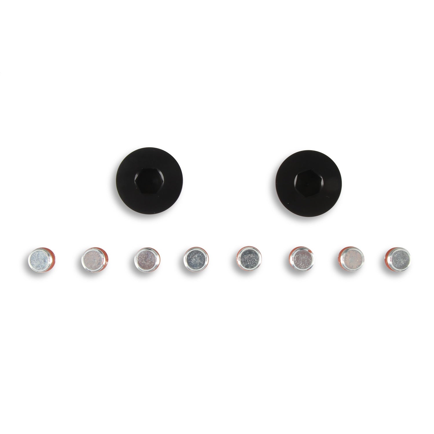 Holley EFI Vacuum Manifold - Twelve 1/8 NPT Ports - Two 6 AN ORB - Black