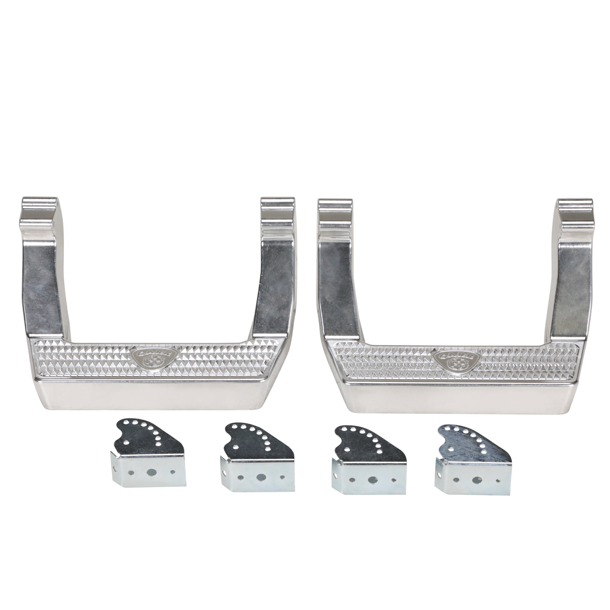 Carr LD Steps - Polished Aluminum - Various Applications - Pair