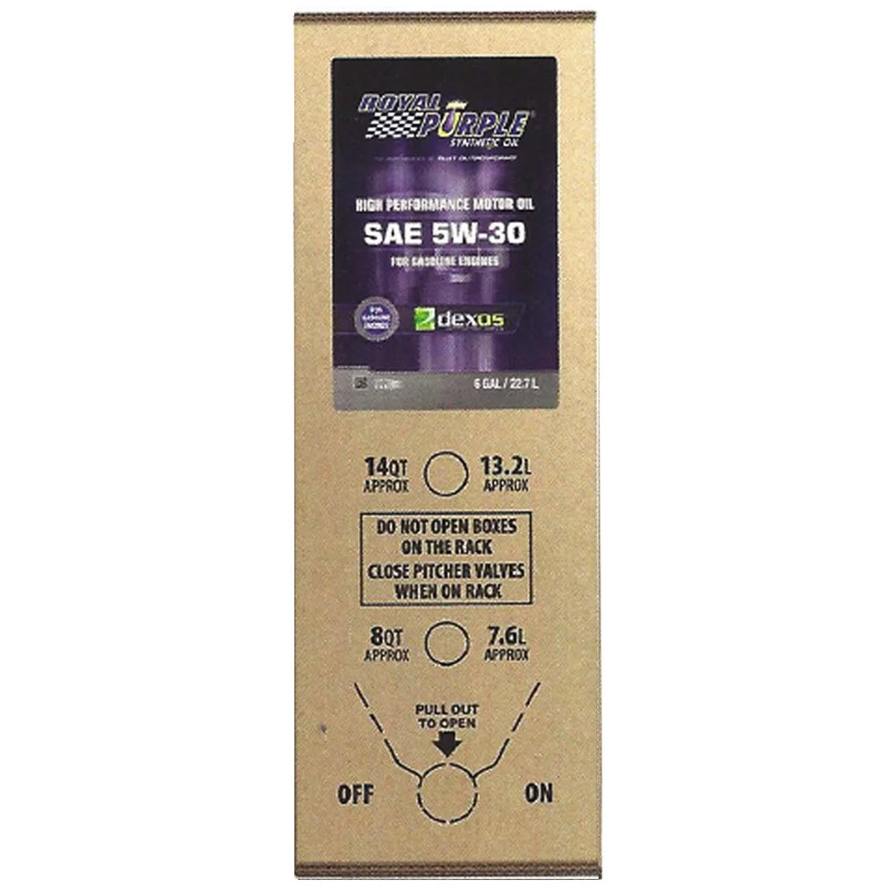 Royal Purple Multi-Grade Motor Oil 5w30 SAE 6 Gallon Box