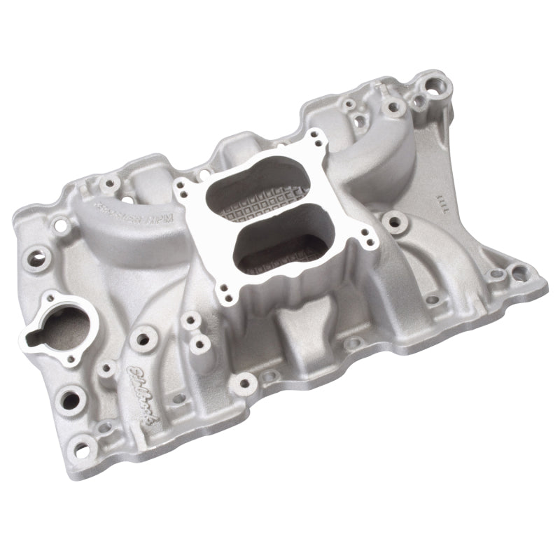 Edelbrock Performer RPM Olds 350 Intake Manifold - Cast
