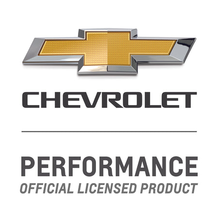 Proform Slant-Edge Valve Cover - Bow Tie Emblem - Chevy Orange