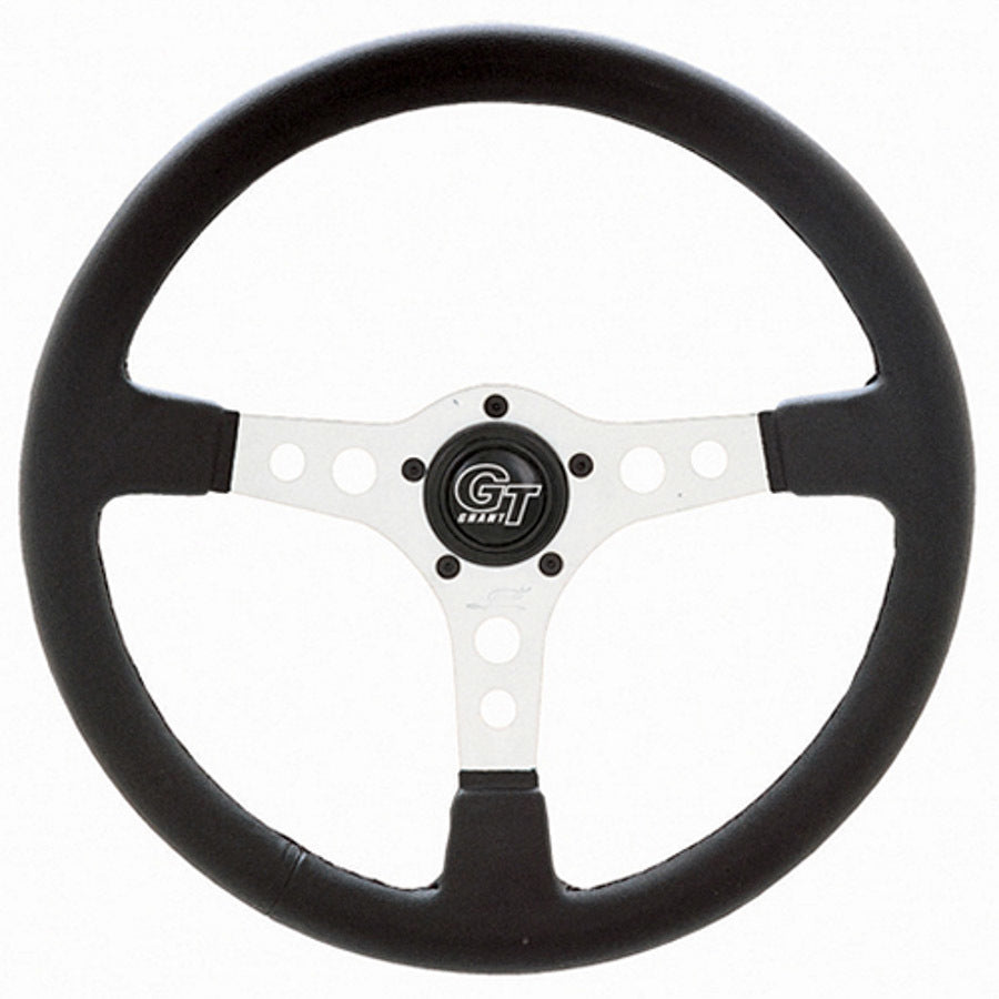 Grant Formula GT Steering Wheel - 15" - Black / White