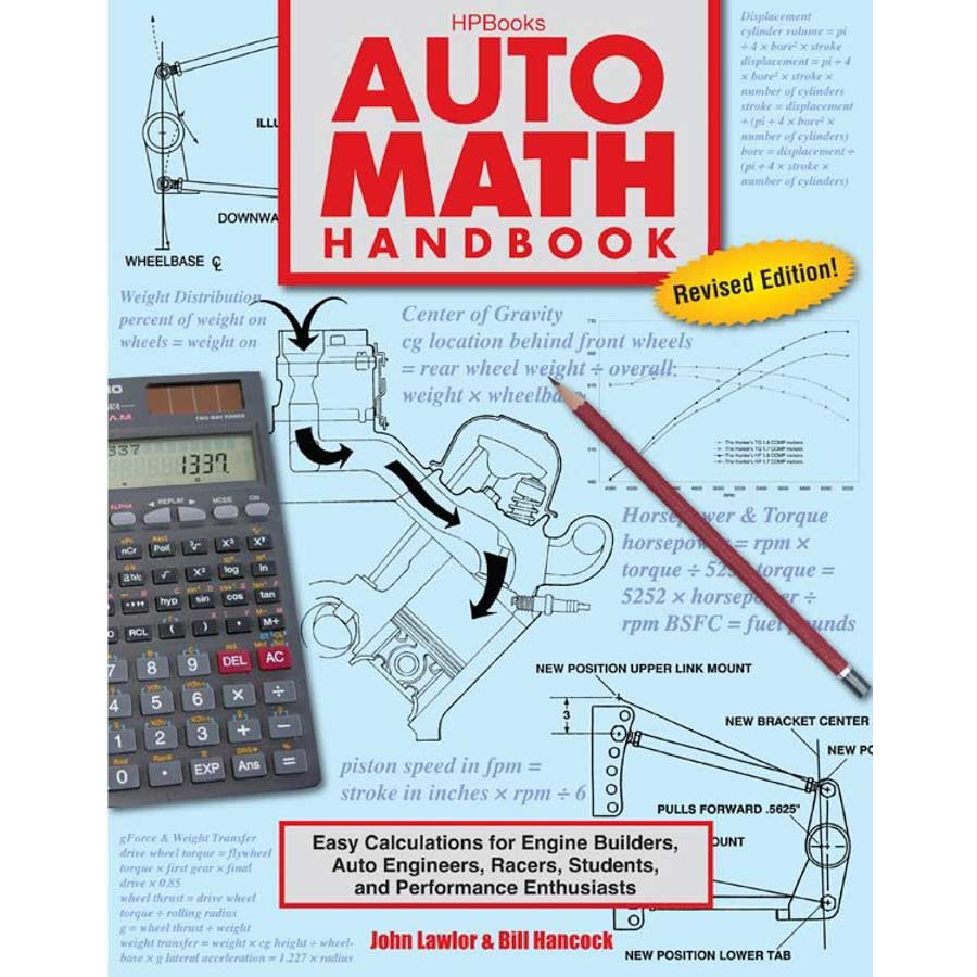 Auto Math Handbook - By John Lawlor - HP1020