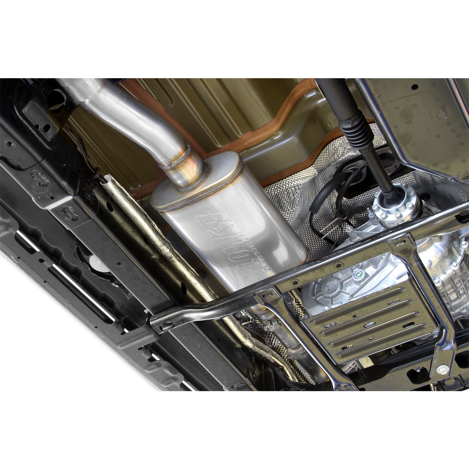 Flowmaster FlowFx Exhaust System - Cat-Back - 3" Diameter - Single Rear Exit - 4-1/2" Black Ceramic Tip - Stainless - 3.6 L