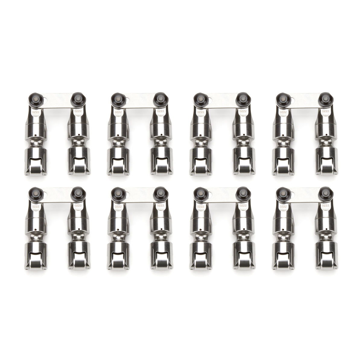 Jesel Sportsman Mechanical Roller Lifter - 0.904 in OD - 0.175 in Offset - Link Bar - Small Block Chevy (Set of 16)