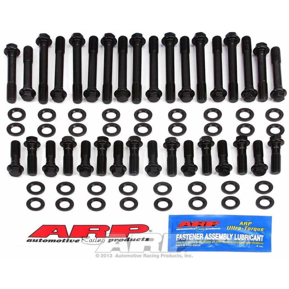 ARP Hi-Performance Series Head Bolt Kit - SB Chevy - Cast Iron OEM, Brodix -8, -10, -11, -11XB Heads - Hex Heads