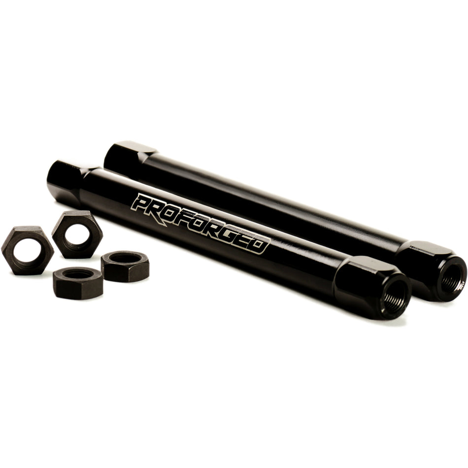 ProForged 5/8-18" Female Thread Tie Rod Sleeve 10-1/2" Long Aluminum Black Anodize - Each