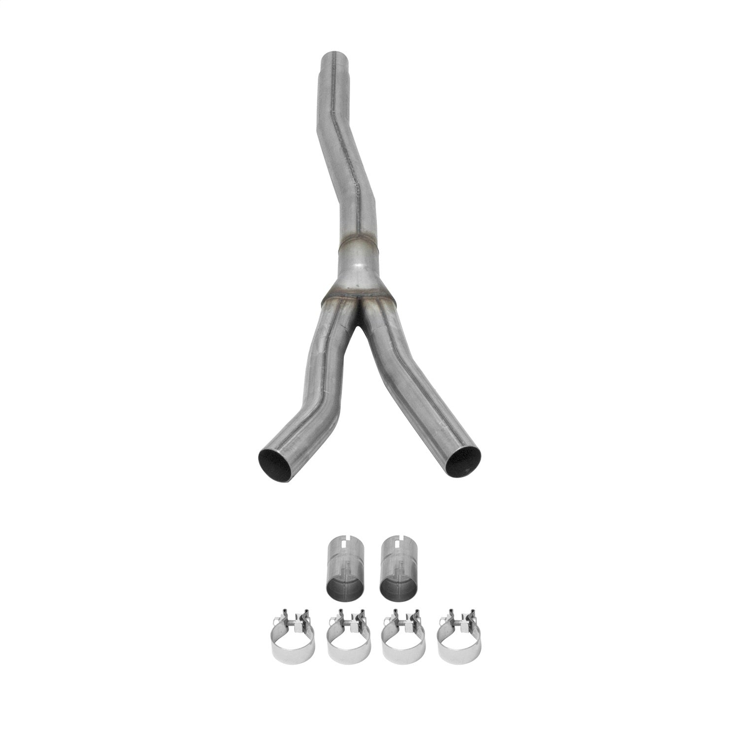 Flowmaster 2-1/4" Inlets/Outlet Exhaust Y-Pipe Stainless Natural Ford EcoBoost 4-Cylinder - Ford Mustang 2015-16