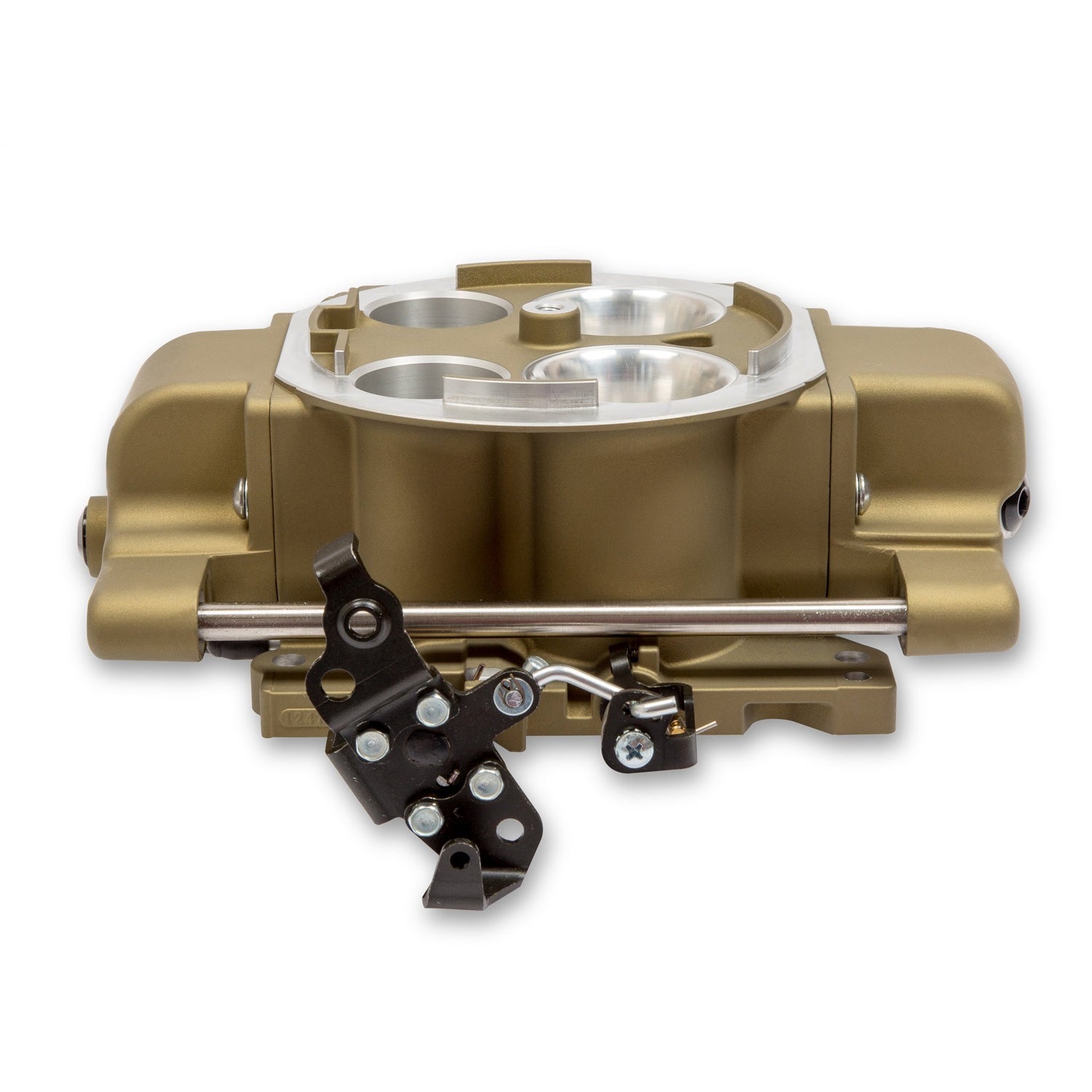 Sniper EFI Quadrajet Kit Gold Finish