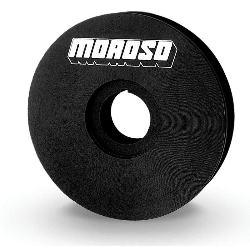 Moroso V-Belt Crank Pulley - 4" V-Belt Crankshaft Pulley
