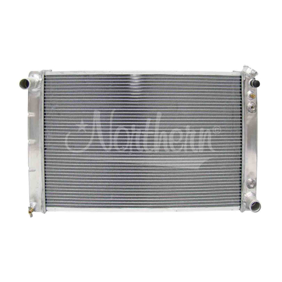 Northern Aluminum Radiator - 30.625 in W x 18.625 in H x 3.125 in D - Passenger Side Inlet - Driver Side Outlet - Automatic - GM 1965-90
