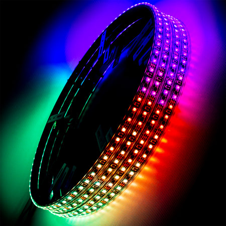 Oracle Lighting LED Lighted Wheel Ring Kit - 16.5 in Diameter - Programable - ColorShift