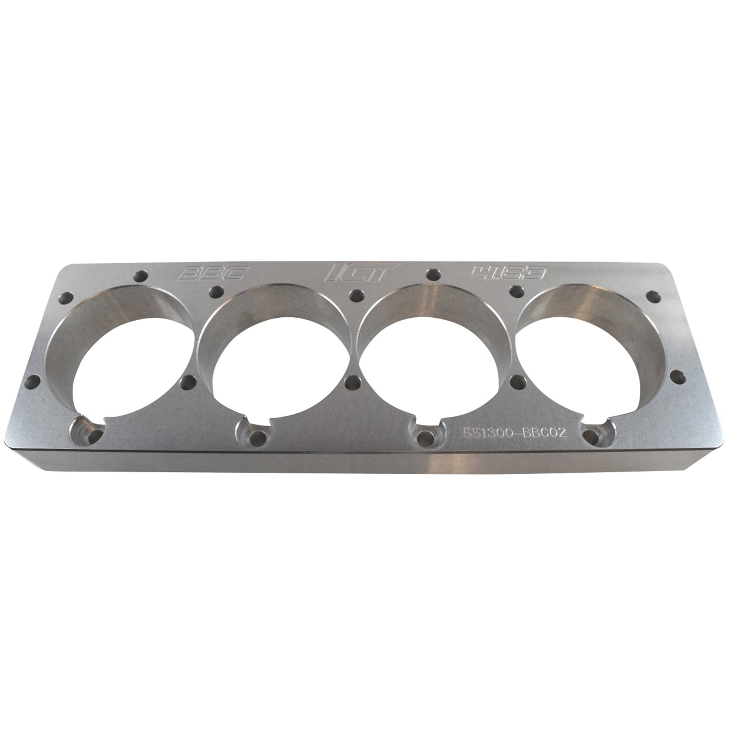 ICT Billet Cylinder Hone Guide Shoe - 2.000" Thick - Aluminum - Big Block Chevy