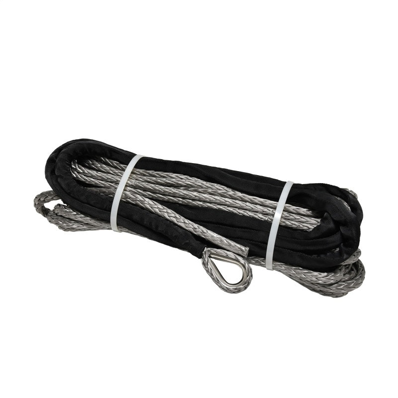 Superwinch Winch Rope - 80 Ft. . Long - Synthetic - Gray