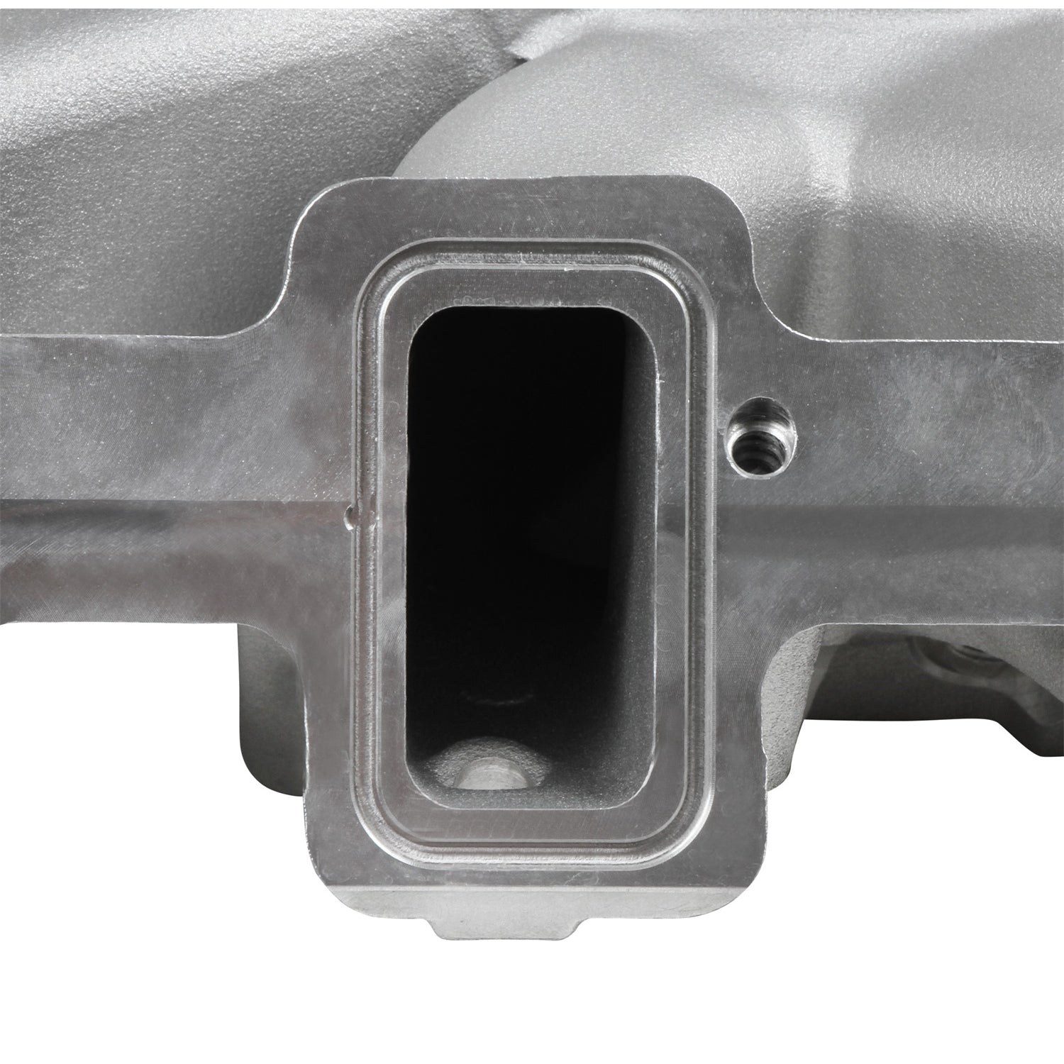 Holley Single-Plane EFI Split Design Race Intake Manifold - Square Bore - Single Plane - Aluminum - Natural - GM LS-Series